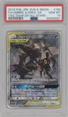 Umbreon & Darkrai GX from the 2019 Pokemon S&M JPN  set graded by PSA and given an overall grade of 10.