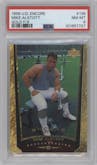 Mike Alstott from the 1998 Upper Deck Encore set featuring a F/X parallel graded by PSA and given an overall grade of 8.