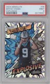 Bryce Young from the 2023 Panini Absolute set graded by PSA and given an overall grade of 9.