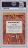 Rob Gronkowski from the 2018 Panini Donruss Optic set graded by PSA and given an overall grade of 9.