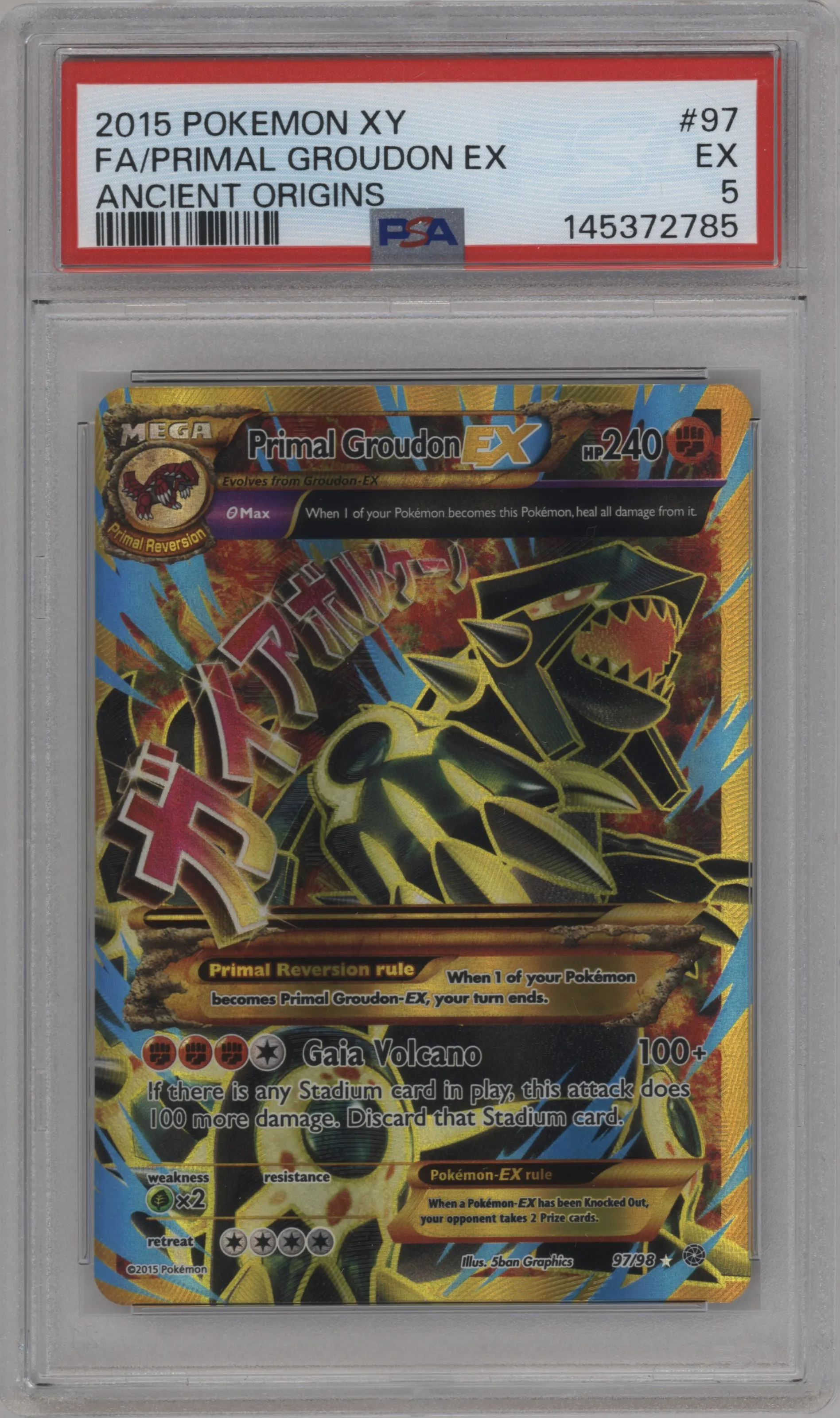 Primal Groudon EX