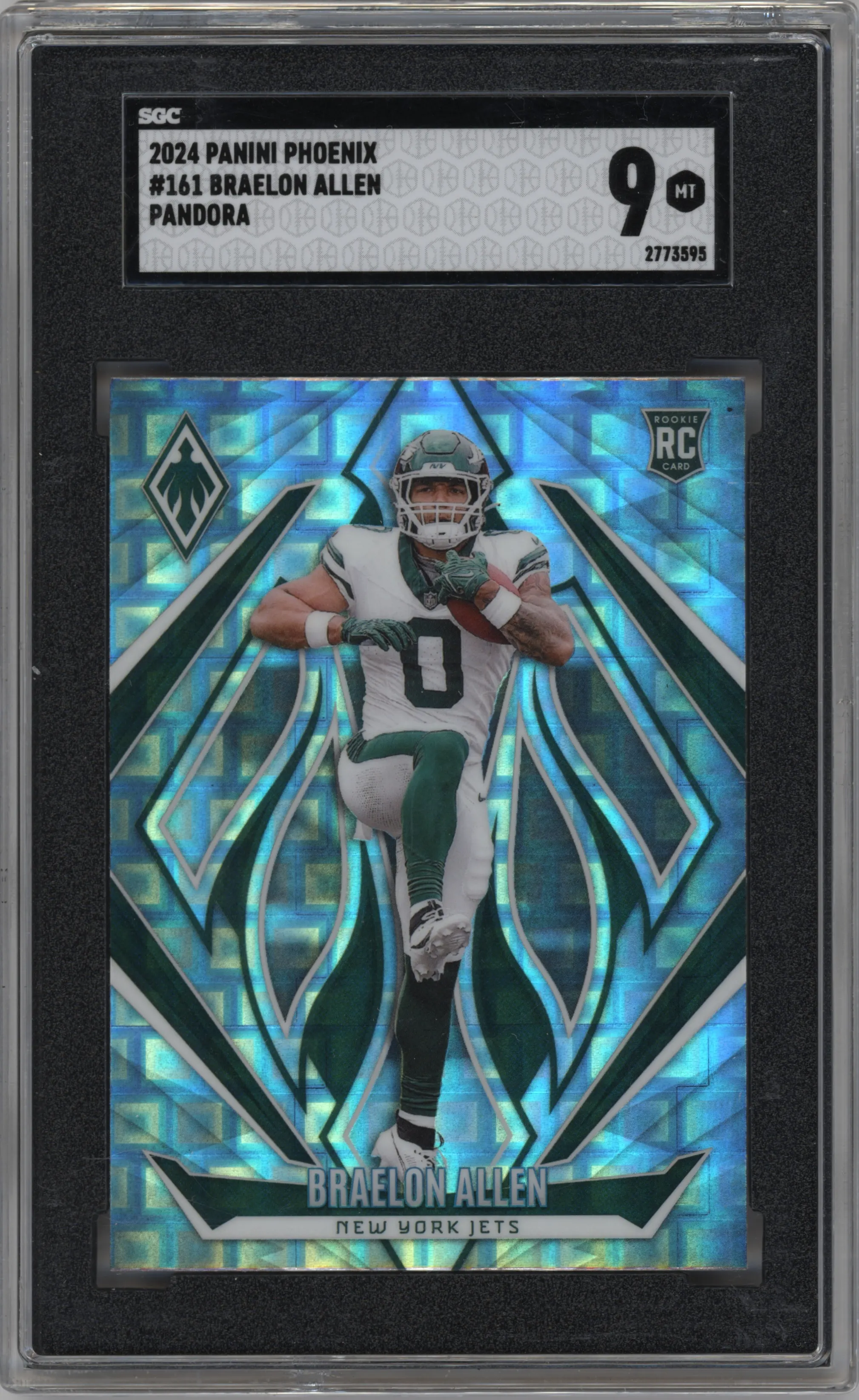 2024 Panini Phoenix Braelon Allen Pandora #161 SGC 9