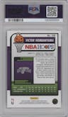Victor Wembanyama from the 2023-24 Panini Haunted Hoops set graded by PSA and given an overall grade of 10.