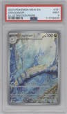 Dragonair from the 2023 Pokemon SV set graded by PSA and given an overall grade of 9.