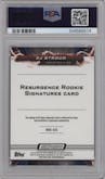 C.J. Stroud from the 2023 Topps Composite set featuring a White Surge parallel graded by PSA and given an overall grade of 9.