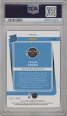 Jalen Green from the 2021-22 Panini Donruss Optic set featuring a Premium Box Set parallel graded by PSA and given an overall grade of 10.
