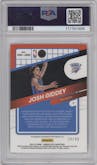 Josh Giddey from the 2021-22 Panini Donruss Optic set graded by PSA and given an overall grade of 10.