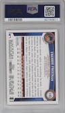 Freddie Freeman from the 2011 Topps set featuring a Gold parallel graded by PSA and given an overall grade of 10.