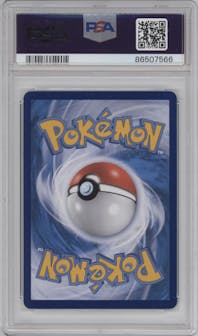 Charizard from the 2020 Pokemon SWSH CHI set featuring a 7-11 Preorder parallel graded by PSA and given an overall grade of 10.