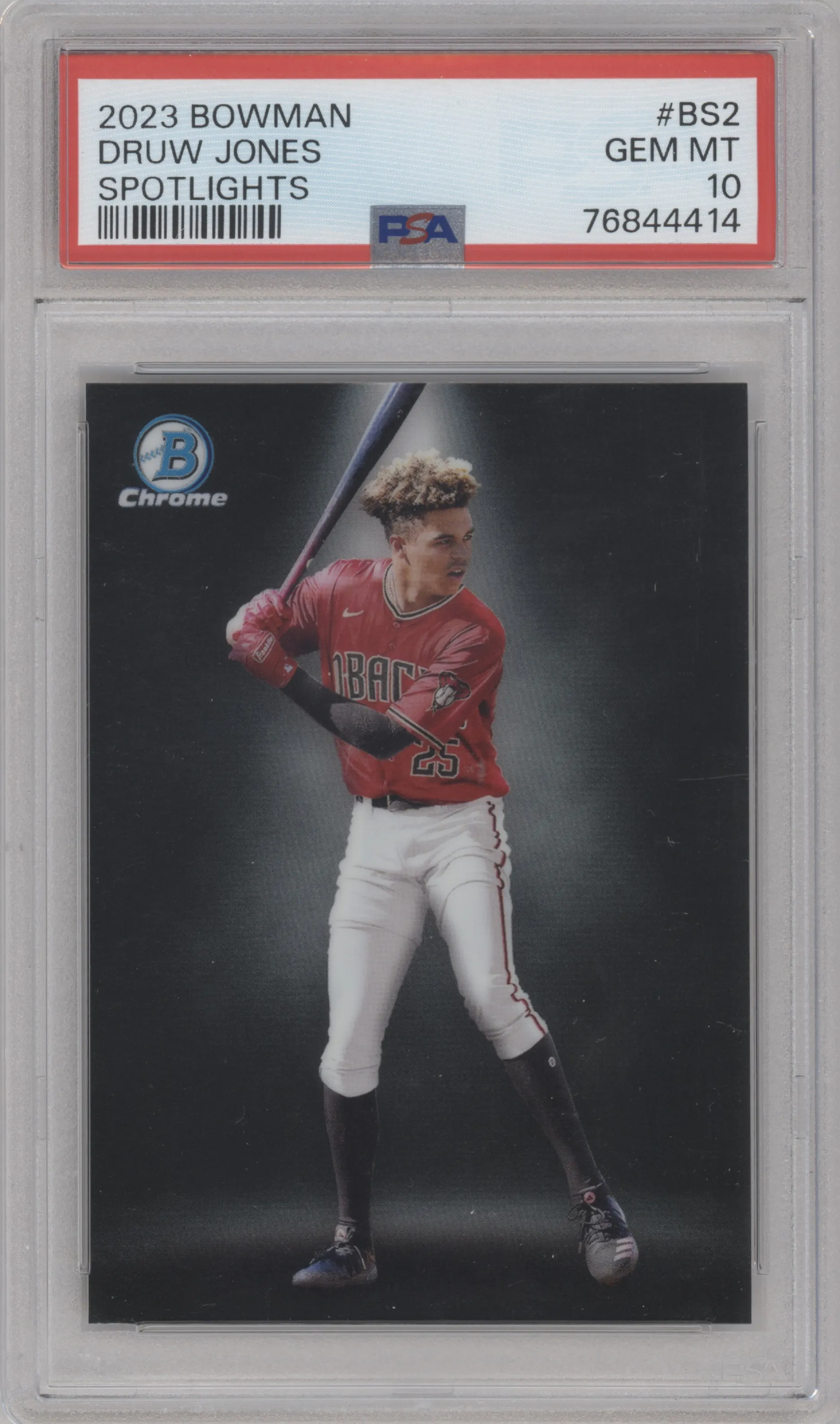 2023 Bowman Spotlights Druw Jones #BS-2 PSA 10