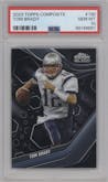 Tom Brady from the 2023 Topps Composite set graded by PSA and given an overall grade of 10.