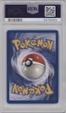 Tentacool from the 1999 Pokemon set graded by PSA and given an overall grade of 9.