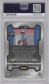 Hendon Hooker from the 2023 Panini Prizm set featuring a Purple Ice parallel graded by PSA and given an overall grade of 10.