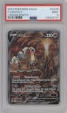 Entei V from the 2023 Pokemon SWSH set graded by PSA and given an overall grade of 9.