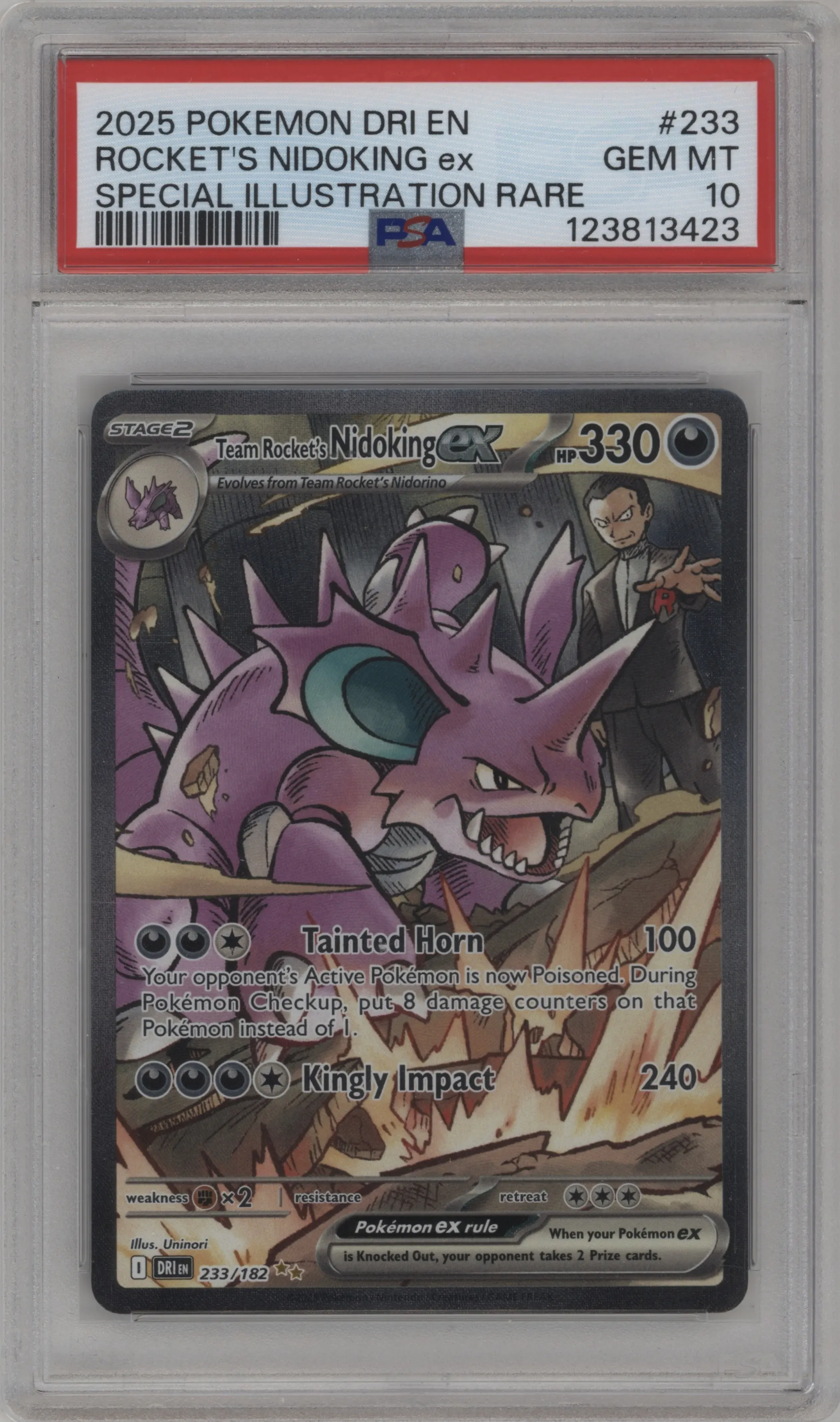 Team Rocket's Nidoking ex