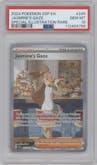 Jasmine's Gaze from the 2024 Pokemon SV set graded by PSA and given an overall grade of 10.