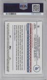 Yoshinobu Yamamoto from the 2024 Topps Chrome set featuring a X-Fractor parallel graded by PSA and given an overall grade of 10.