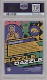 Caitlin Clark from the 2024 Panini Caitlin Clark Collection set graded by PSA and given an overall grade of 9.