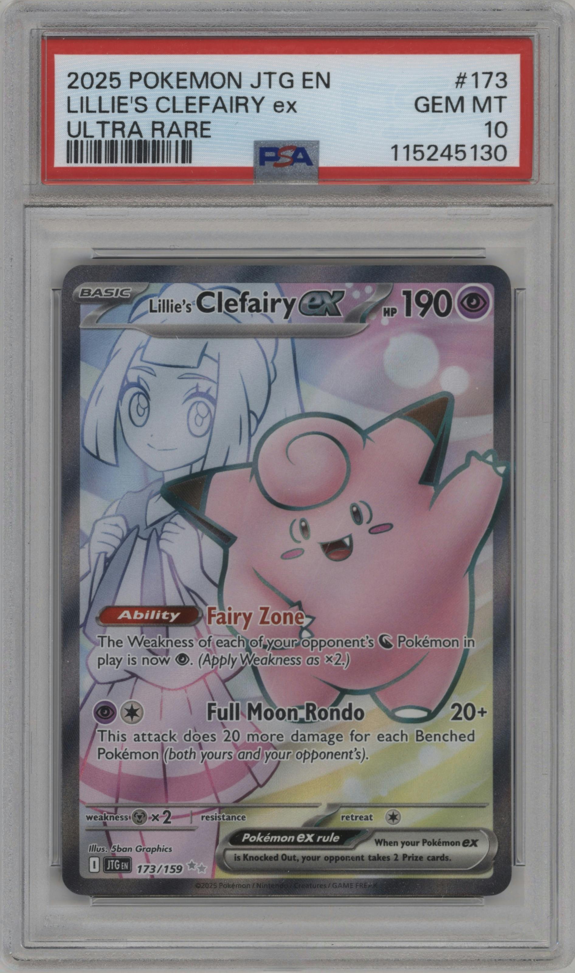 Lillie's Clefairy ex