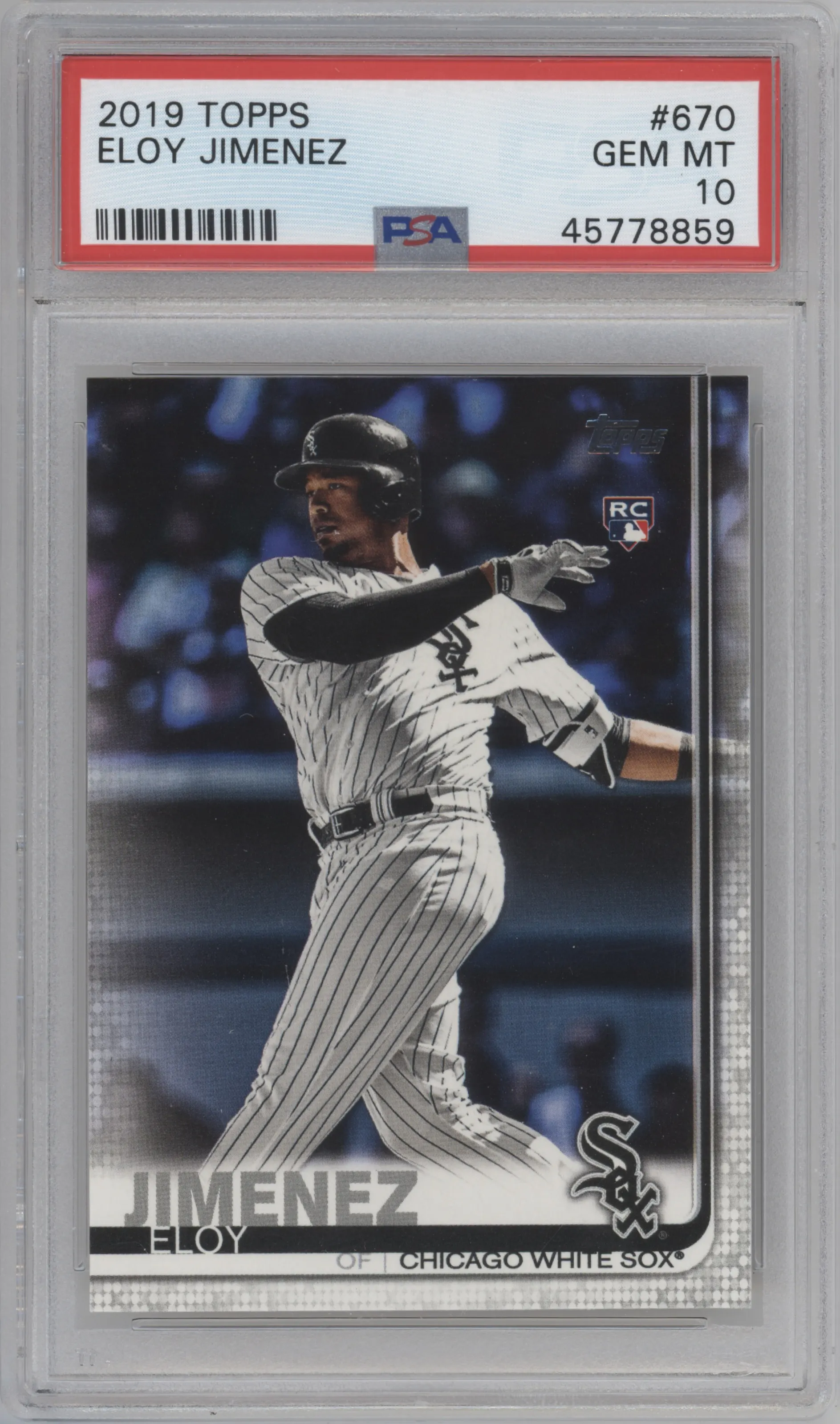 2019 Topps Series 2 Eloy Jimenez PSA 10