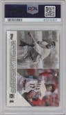 Babe Ruth/Shohei Ohtani from the 2018 Topps Now Moment of the Week set graded by PSA and given an overall grade of 10.