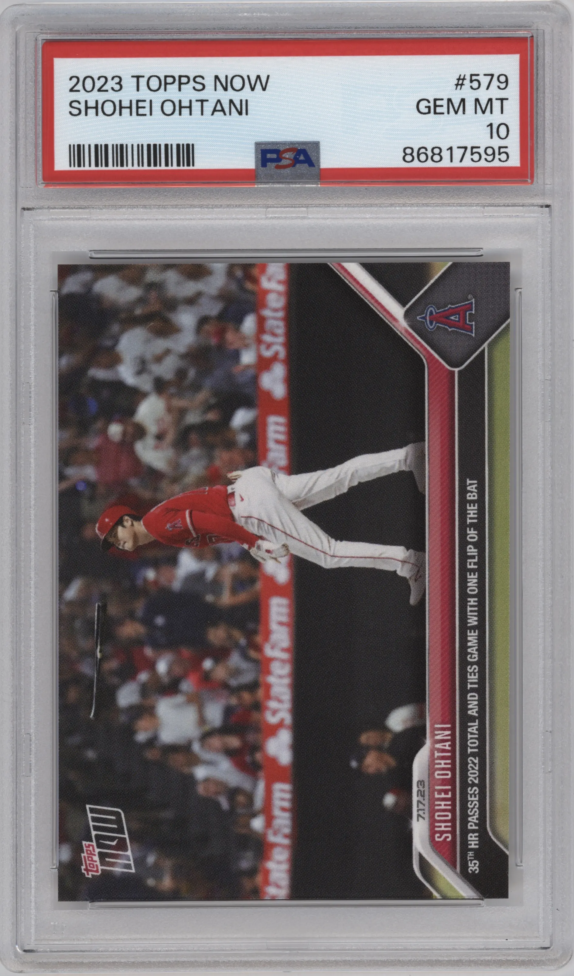 2023 Topps Now Shohei Ohtani #579 PSA 10
