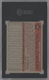 Willie Mays from the 1958 Topps set graded by SGC and given an overall grade of 3.