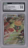 Appletun from the 2024 Pokemon SV JPN set graded by CSG and given an overall grade of 10.