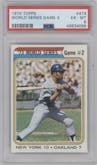 World Series Game 2 from the 1974 Topps set graded by PSA and given an overall grade of 6.