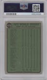 World Series Game 2 from the 1974 Topps set graded by PSA and given an overall grade of 6.