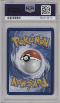 Entei V from the 2023 Pokemon SWSH set graded by PSA and given an overall grade of 10.