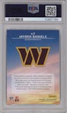 Jayden Daniels from the 2024 Panini Certified set graded by PSA and given an overall grade of 9.