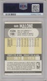 Karl Malone from the 1990-91 Fleer set graded by PSA and given an overall grade of 0.