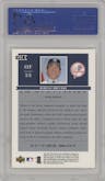 Hideki Matsui from the 2003 Upper Deck MVP set graded by PSA and given an overall grade of 10.