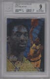Kobe Bryant from the 1997-98 Flair Showcase set graded by Beckett and given an overall grade of 9.