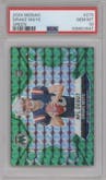 Drake Maye from the 2024 Panini Mosaic set featuring a Green Mosaic parallel graded by PSA and given an overall grade of 10.