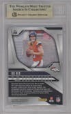 Bo Nix from the 2024 Panini Prizm set graded by Beckett and given an overall grade of 9.5.