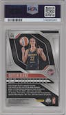 Caitlin Clark from the 2024 Panini Prizm WNBA set graded by PSA and given an overall grade of 9.