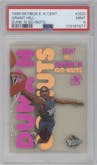 Grant Hill from the 1998-99 Skybox E-X Century set graded by PSA and given an overall grade of 9.