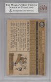 Harmon Killebrew from the 1960 Topps set graded by Beckett and given an overall grade of 5.
