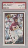 Mike Schmidt from the 1989 Bowman set graded by PSA and given an overall grade of 10.