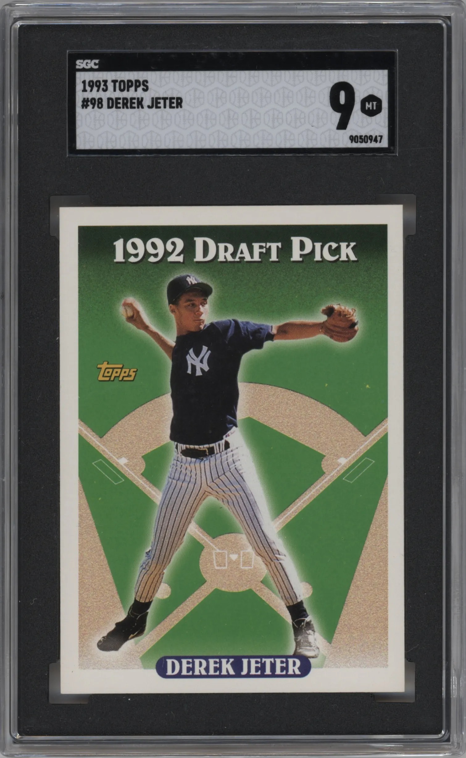 1993 Topps Derek Jeter #98 SGC 9