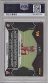 Jayden Daniels from the 2024 Panini Mosaic set featuring a Pink Camo parallel graded by PSA and given an overall grade of 10.