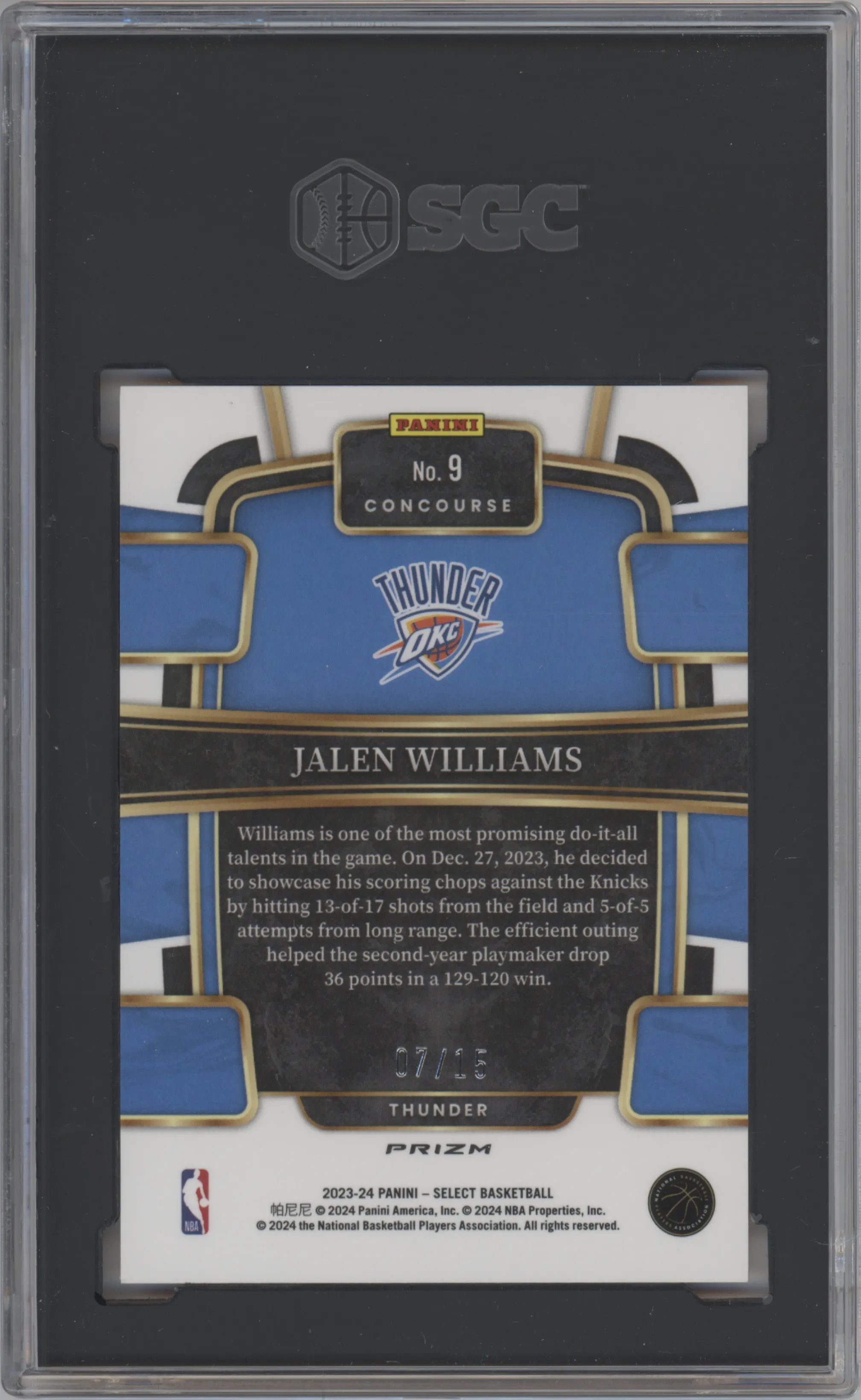 Jalen Williams | ARENA CLUB