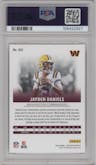Jayden Daniels from the 2024 Panini Prestige  set graded by PSA and given an overall grade of 10.