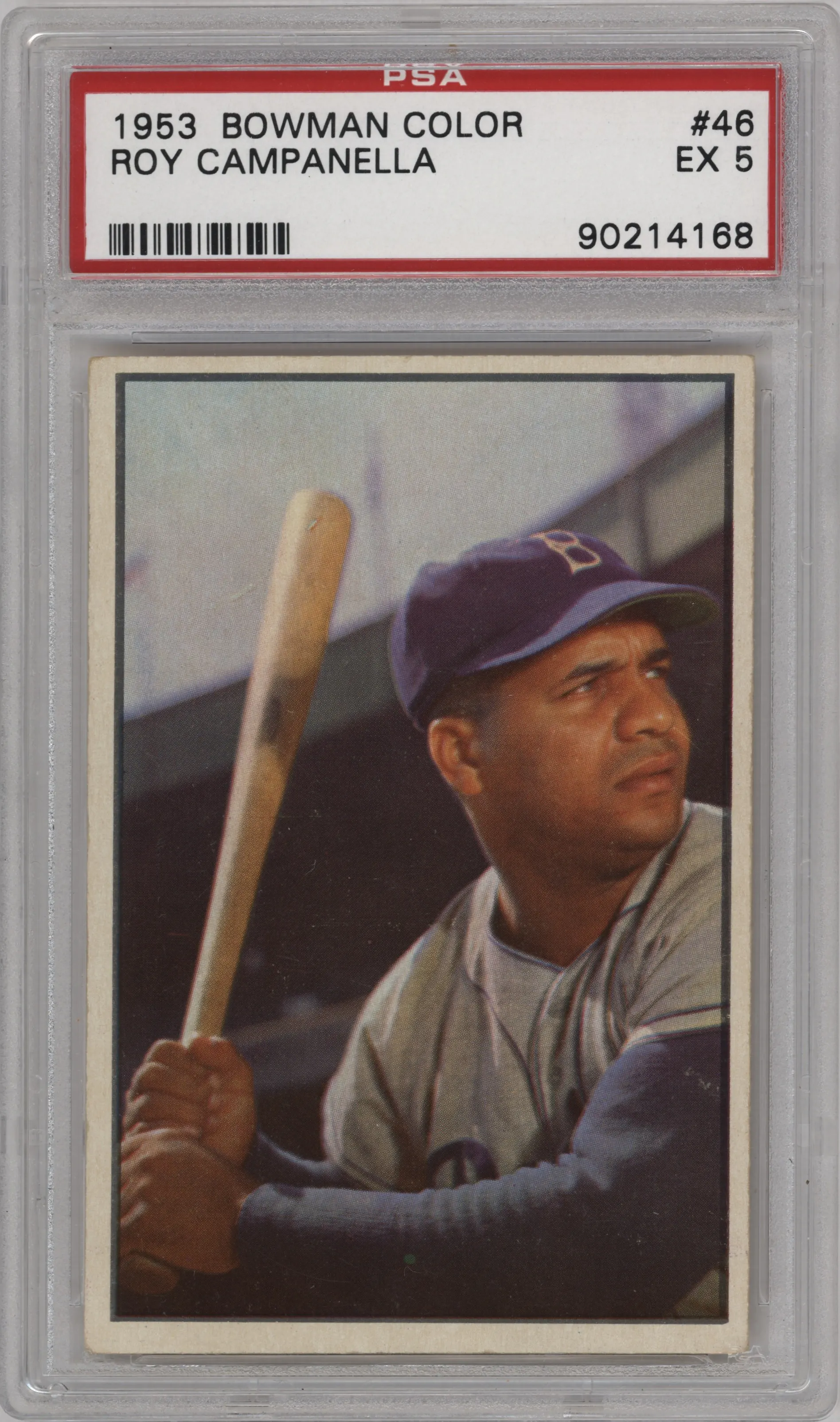 1953 Bowman Color Roy Campanella #46 PSA 5