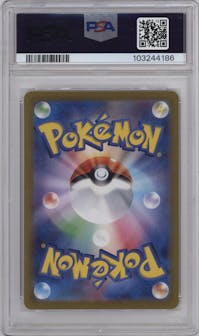 Sylveon ex from the 2024 Pokemon SV JPN set graded by PSA and given an overall grade of 10.