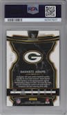 Davante Adams from the 2019 Panini Select  set featuring a Dragon Scale parallel graded by PSA and given an overall grade of 10.