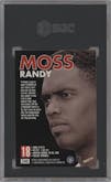 Randy Moss from the 1998 Skybox Premium set graded by SGC and given an overall grade of 9.5.
