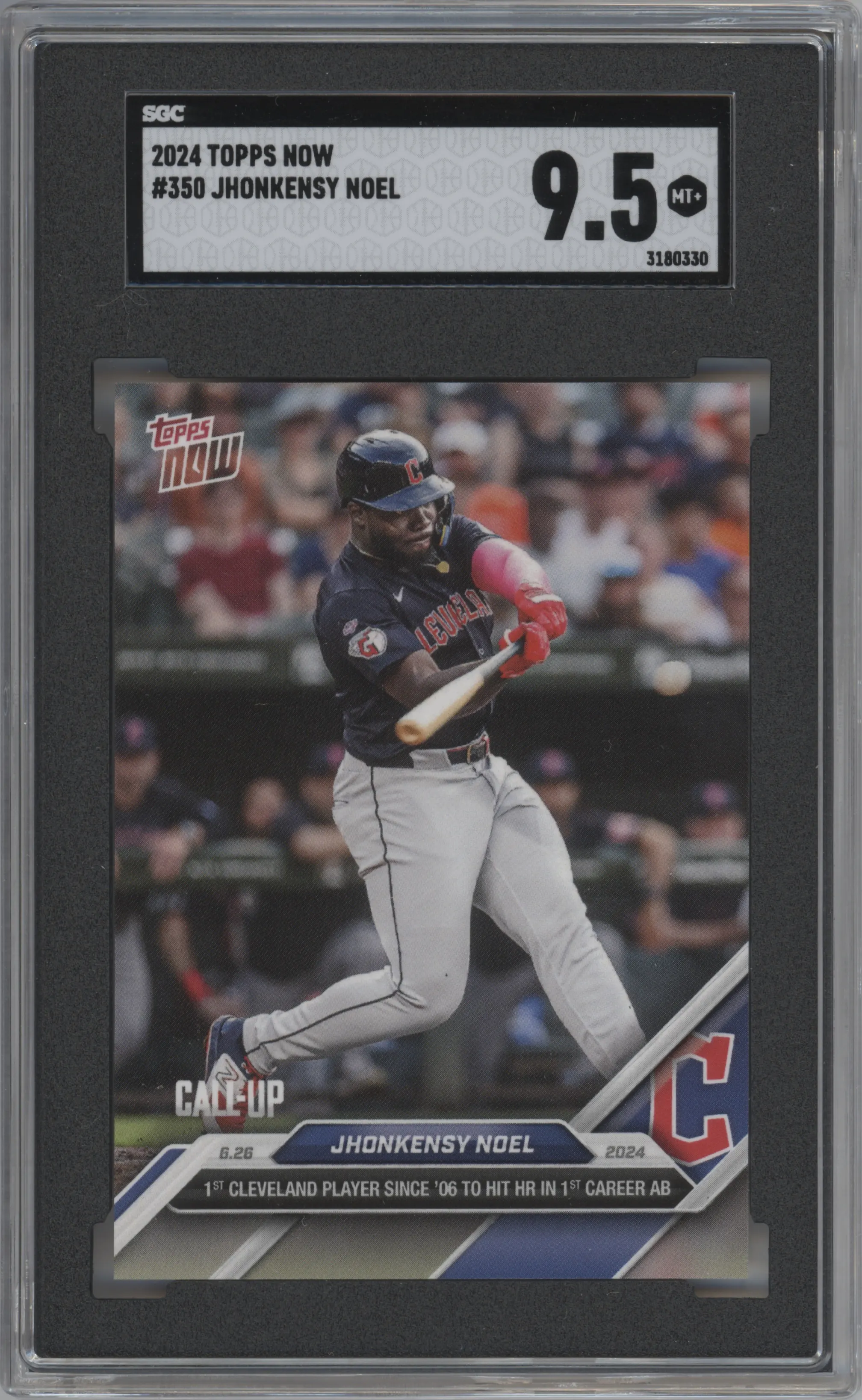 2024 Topps Now Jhonkensy Noel SGC 9.5